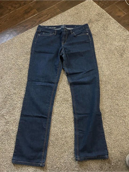 LOFT Denim - LOFT Modern Straight Jeans in Dark Blue